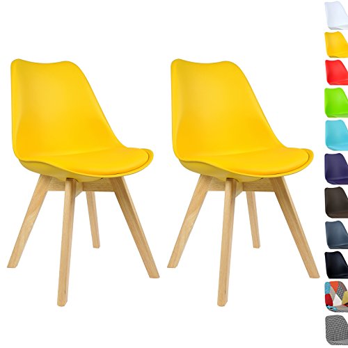 WOLTU-Sedie-da-Cucina-Sedia-da-Scrivania-con-Schienale-Gambe-Legno-Moderno-2-Pz