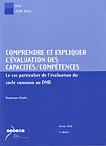 Comprendre et expliquer l'évaluation des capacités-compétences