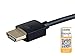 Monoprice Certified Premium HDMI Cable - 3 Feet - Black (2 Pack) 4K@60Hz HDR 18Gbps 36AWG YUV 4:4:4 - Ultra Slim Series
