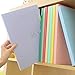 Expanding File Folder 5 Pockets A4 Letter Size Expandable File Folder (4packs) with Snap Closure Perfect for Shool and Office Document Organization