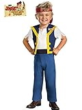 Disney Jake And The Neverland Pirates Jake Classic Costume, Blue/Brown, Medium