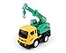 WOToy4U 1:64 Car Toys for Boys, Push and Go Friction Powered Car Toys, Construction Toy Truck Set, Truck Crane, Tow Truck