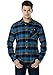 CQR Men's Flannel Long Sleeved Button-Up Plaid All Cotton Brushed Shirt, Plaid(hof110) - Flannel River, X-Large