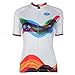 QinYing Women's Short Sleeve Outdoor Bicycle Bike Cycling Jersey Top
