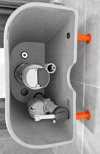 Space-Plug Adjustable Spacer Fixings (XL size for 45-80mm gaps), 25 Pack of Original Orange Spacers - Image 5
