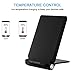 3 Coil Qi Fast Wireless Charging Stand, Foldable Inductive Phone Charger Station Powermat for iPhone 8/ iPhone x, Samsung Galaxy S6-S8/Edge, HTC 8X, Google Nexus 4-7 and more Qi-Enabled devices