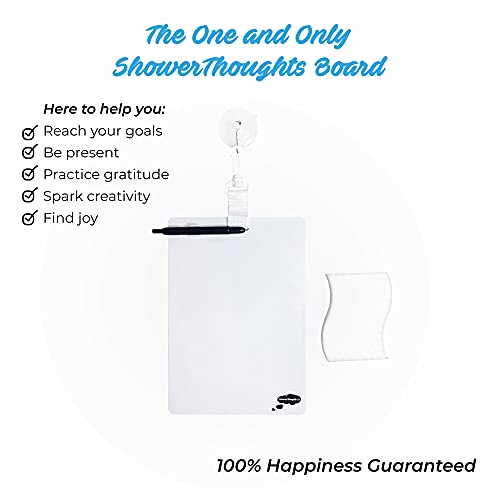 Shower Thoughts Board—Shower Whiteboard Waterproof White Board