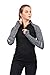 HonourSport Women Yoga Compression Sweatshirts Zipper Long Sleeve Running Shirts