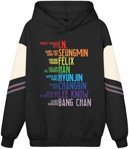 Amazon.com: KPOP Skz Hoodies MANIAC Concert Sweater Jisung Felix