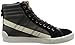Diesel Men's D-Velows D-String Plus Fashion Sneaker, Castlerock/Black, 11 M US