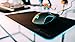 KLIM RGB Gaming Mouse Pad - Large LED USB Black Hard Surface Gamer Mousepad - Chroma Lighting Effects - LED Lights Up - 13.7 x 10.3 x 0.4 inches - Ergonomic