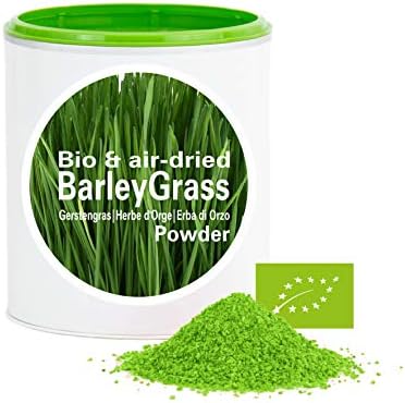 Barley Grass Powder – Organic|Vegan|Gluten Free|EU Manufactured|no additives| Good Nutritions |120g