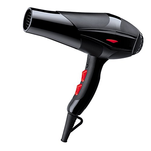 Click Here to See More Images Hair Dryers, Youkexin ABS 2000W Faster Hair Dryers With the Wind nozzle For Travel/Dormitory/Home