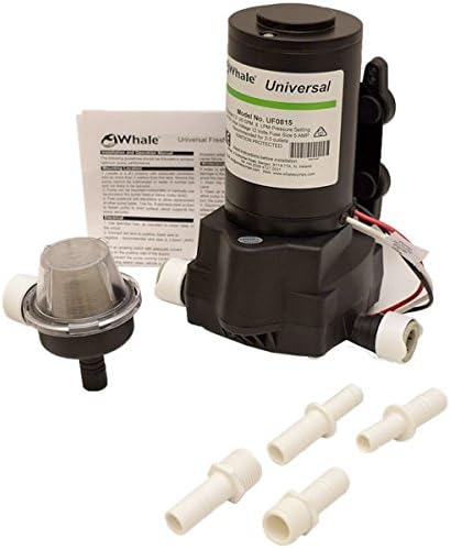 Whale Pumps Boat Freshwater Pressure Pump UF0815 | 8 Liter 12 Volt
