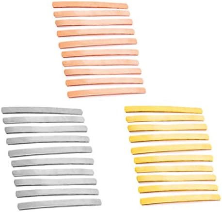 NinjaCrafters Ring Bundle Thirty (30) 1/4 inch Mixed Ring Blanks in Copper, Brass and Aluminum