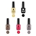 Red Carpet Gel Nail Polish 9 mL Bottles Rock the Night Kit (5 Pack)