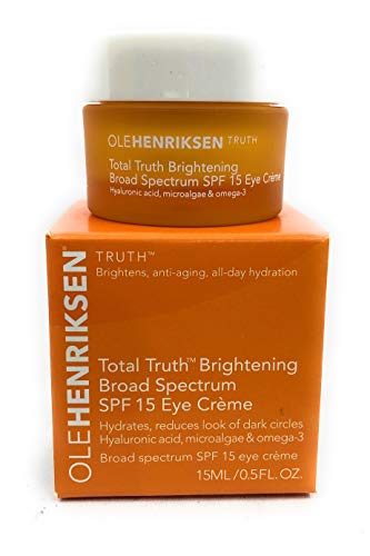truth revealed brightening moisturizer spf 15