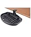 Stand Up Desk Store Clamp On 360 Degrees Swivel Out Mouse Tray with Storage for Desks and Tables Up to 1.5