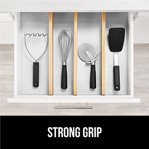 Gorilla Grip Ribbed Drawer and Shelf Liner for Non Adhesive