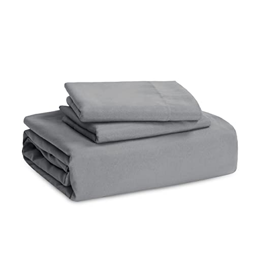 Bedsure Twin/Twin XL Duvet Cover Dorm Bedding Soft Prewashed Grey