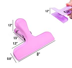 Croc Jaws Chip Clips, Stainless Steel, 3