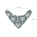 Baby Bibs,8 Packs Baby Bandana Drool Bibs, Unisex Stylish Design Bandana Bibs for Boys & Girls,Highly Absorbent, Soft 100% Organic Cotton,Teething Bibs with Adjustable Snaps