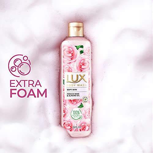 LUX-Shower-Gel-French-Rose-Fragrance-Almond-Oil-Bodywash-With-Glycerine-For-Soft-Glowing-Skin-Paraben-Free-245-ml Lux Shower Gel, French Rose Fragrance & Almond Oil Bodywash, With Glycerine For Soft & Glowing Skin, Paraben Free, 245…