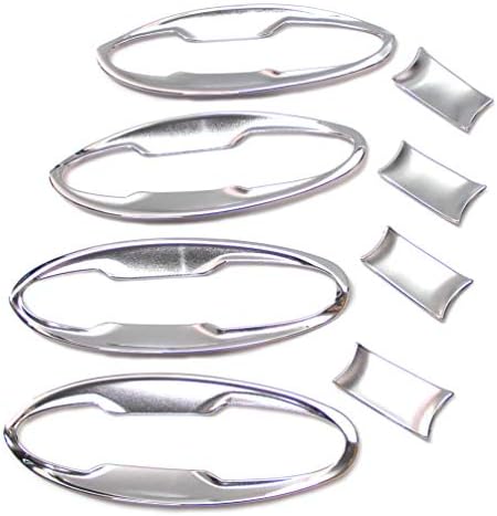 Fit For Honda Fit Jazz 2014-2018 GK5 3rd Gen Chrome Side Door Handle Bowl Cover Car Exterior Trim Accessories