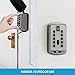 Key Lock Box LB-30. Hide A Key Realtor LockBox for Real Estate. Wall Mount Key Safe for House with Master Code Security Lock Combination.Hide a Key Outside