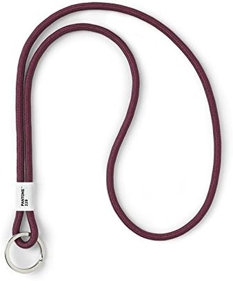 Copenhagen Design PANTONE Key Chain L, long key hanger, nylon, aubergine, 229 C