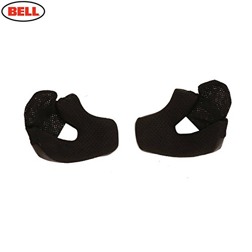 BELL Bullitt Cheek Pads Street Motorcycle Helmet Accessories - Black / 35MM