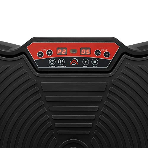 AxisPlate Vibration Plate Exercise Machine with Resistance Bands