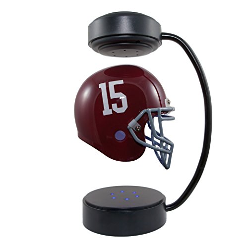 Alabama Crimson Tide 15 NCAA Hover Helmet - Collectible Levitating Football Helmet with Electromagnetic Stand