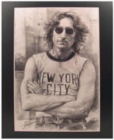 Aim Music John Lennon Illustration Poster