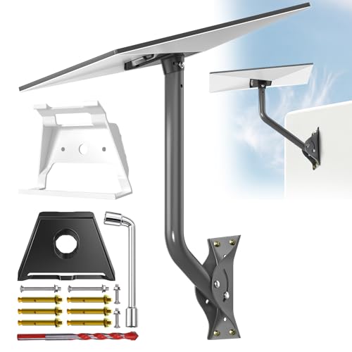 Compatible with Starlink Gen 3/4/4X All-in-One Mount Kit: Heavy-Duty Outdoor Dish & Indoor Router Mount, Short Wall, Roof, and Eave Mount Compatible, Sturdy Accessories for Full Setup