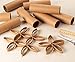 Round Cardboard Paper Tubes, Craft Rolls for Art and DIY Projects (1.7 x 6 in, 24 Pack)