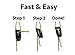 LiteOutdoors Ultralight Guyline Tensioners - Pack of 10 - Guyline Adjuster for Tents & Tarps - Camping, Hiking, Backpacking