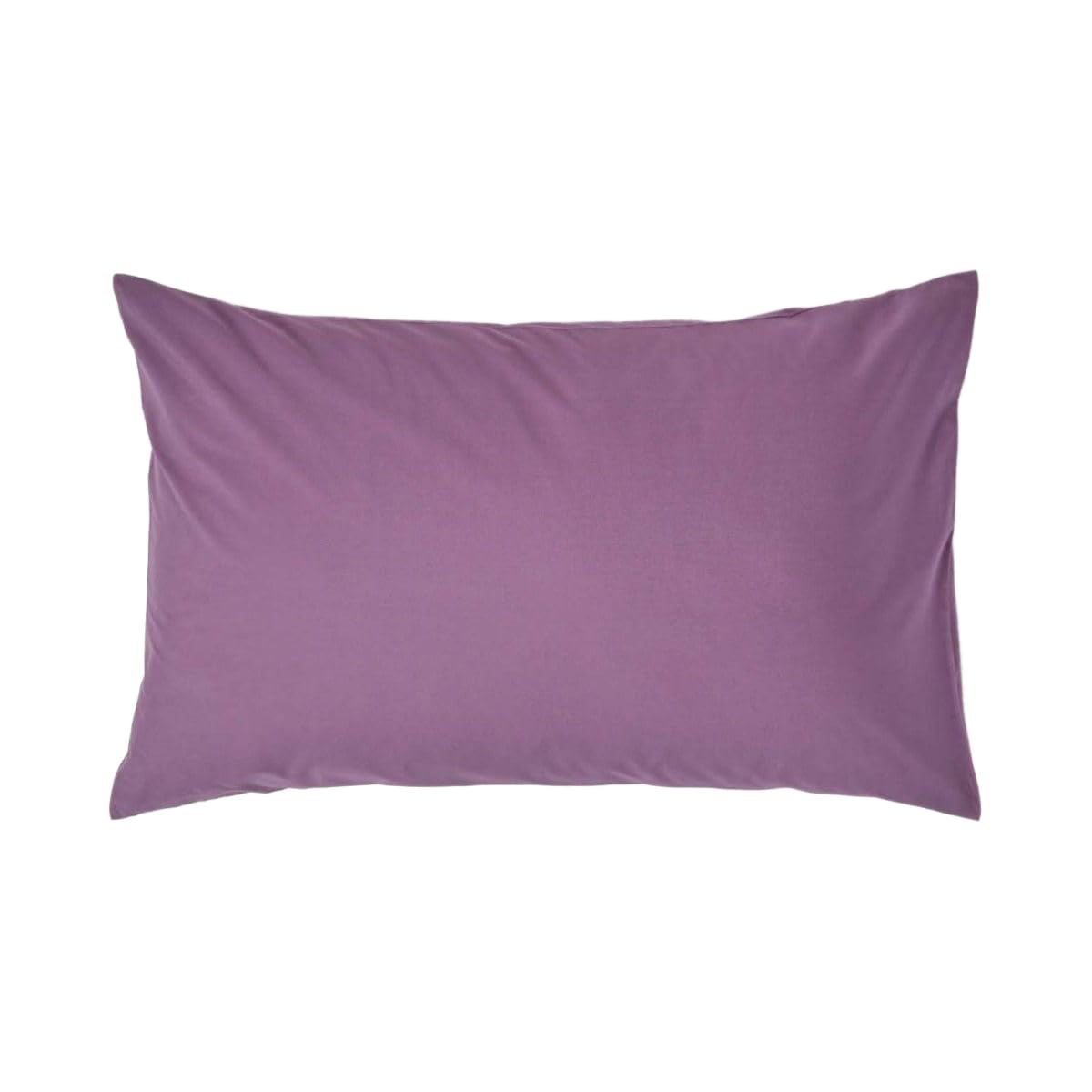 HOMESCAPES Purple Grape Pure Egyptian Cotton Pillowcase Standard Size 200 TC 400 Thread Count Percale Equivalent Housewife Pillow Case