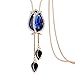 buyanputra Women Fashion Tulip Pendant Ornament Long Chain Necklace Fashion Charm Necklace