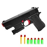 Thickyuan Kid Toy Gun Realistic 1:1 Scale Colt M1911A1 Rubber Bullet Pistol Mini Pistols