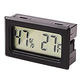 Mini Digital Thermometer Indoor Thermometer Wireless Hygrometer Humidity Monitor Fahrenheit White