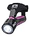 Nathan Running Flashlight. Hand Held Torch Zephyr Fire 100 with Siren. LED Light for Runners, Walkers, Cyclist, Kids, Security. Handheld Dual Front and Back Light to See and Be-Seen. Rechargeable Battery.