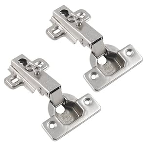 chinkyboo 2pcs Close Kitchen Cabinet Door Hinge Cupboard Inset