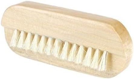 Amazing Kiss® Wood Handle Nail Brush Bristle Fingernail Hand Foot Brush Manicure Brush