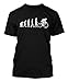 Evolution Cycling - Cyclist, Ape Men's T-shirt