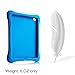 Fintie Case for iPad 2/3/4 - Ultra Light Weight Shock Proof Kids Friendly Cover for iPad 4th Generation with Retina Display, iPad 3 & iPad 2, Blue