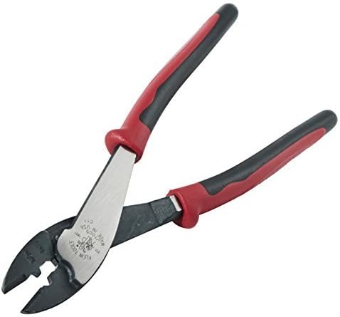 Crimping and Cutting Tool, Tapered Nose for 10 to 22 AWG Solderless Terminals and Connectors Klein Tools J1005 - Image 5