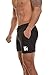 YoungLA Men's Bodybuilding Gym Workout Shorts 102 Black S