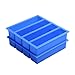 Large Ice Cube Molds, Silicone Ice Cube Trays with Easy Release Ice Cubes for Whiskey, Butter Mold, Set of 2 Blue