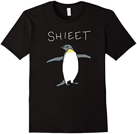Men's shieet with smaller penguin Large Black
